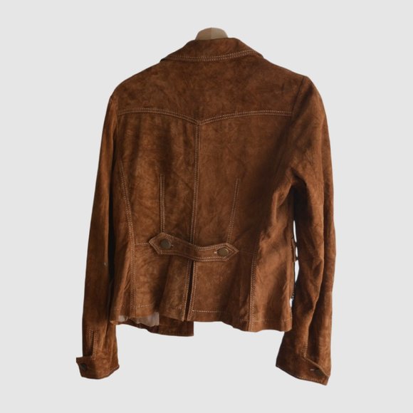 Vintage Danier Genuine Leather Jacket – Brown, Size S - Picture 6 of 7